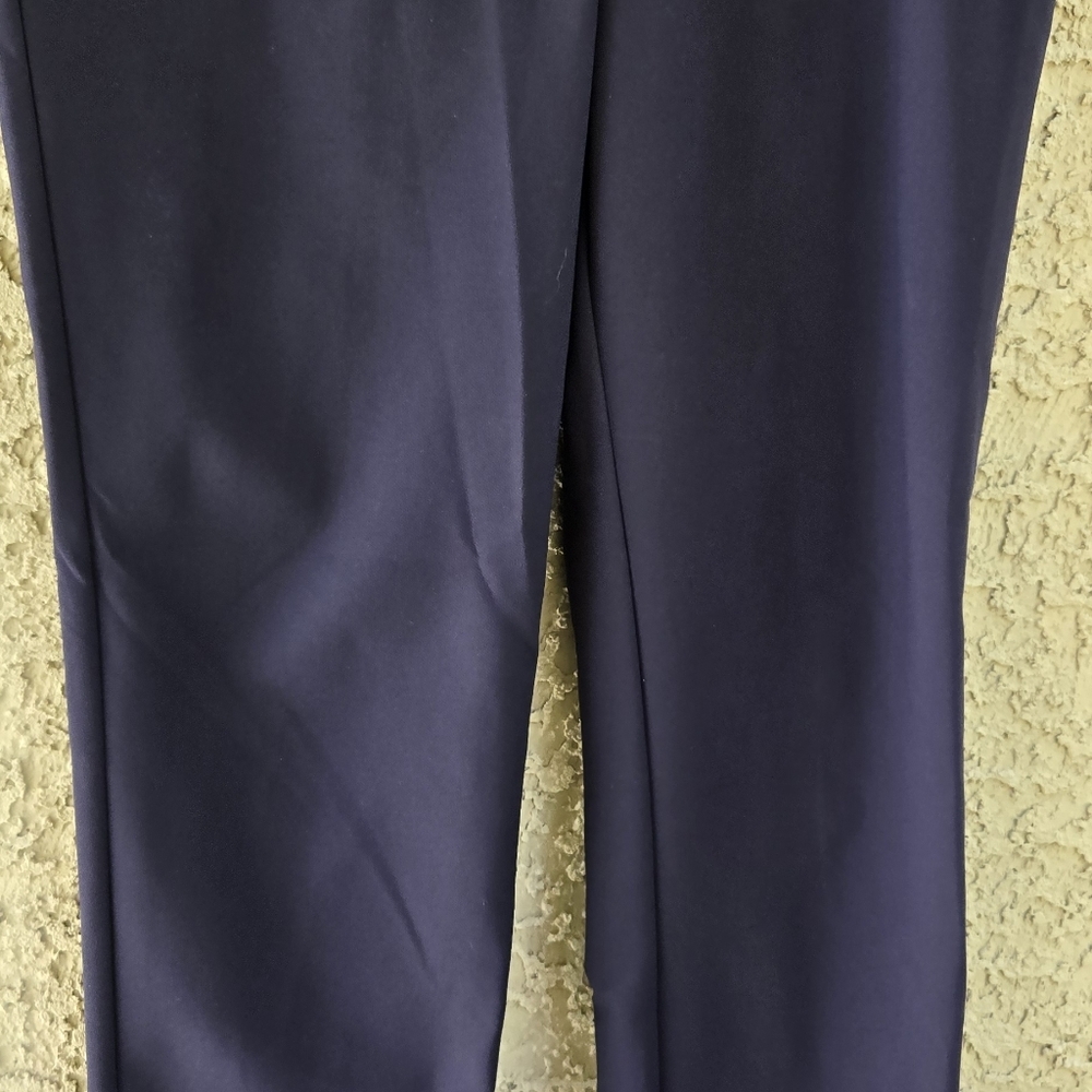 Rachel Zoe Navy Straight-Leg Women’s Dress Pants - Picture 4 of 7